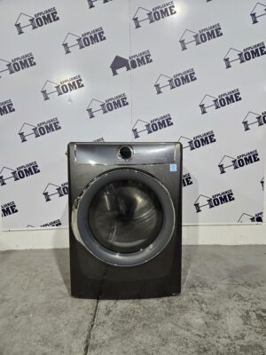 Electrolux Titanium EFMG627UTT 27 Gas dryer, front load, stackable, 8.0 cu ft, 9 cycles, 5 Temperature, Steam Clean, Stackable, grey, Used Refurbished.