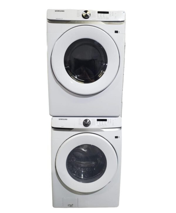 Samsung washer dryer 27" DVE45T6005W & WF45T6000AW