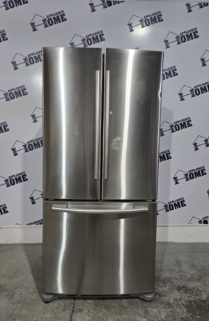 Samsung RF18HFENBSR 33″ Counter-Depth French Door Refrigerator 1 year warranty