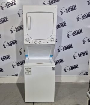 Scratch Dent Stacker laundry center 24" GE GUD24ESMMWW New