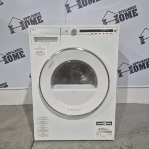 Asko Dryer T411VDW 24  Electric, front load, stackable, 13 Cycles, condo size, large capacity 5.1 cu ft, Butterfly™  Soft Drum Concept Sensi Dry  Used Refurbish.