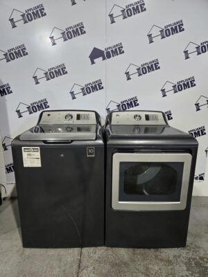 GE washer dryer GTW680BMRDG GTD65EBMRDG Combo, top  load, side by side, ENERGY STAR, Used Refurbished.
