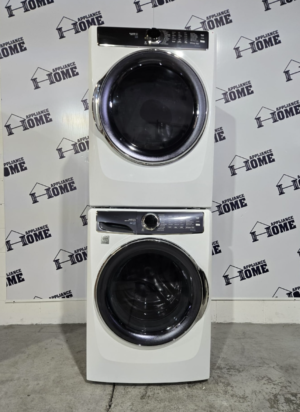 Electrolux Washer and Dryer ELFW7637AW & ELFE763CAW front load, Stackable, Steam, does Not include staking kit, New Model manufactured in 2024, Refurbished.