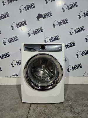 Electrolux EFLS627UIW  27 Front Load, Stackable, 9 Cycles, 5 Temperature, 5.1 cu ft ENERGY STAR, Steam Clean, 1300 RPM, Water Heater,  White color, Used Refurbished.