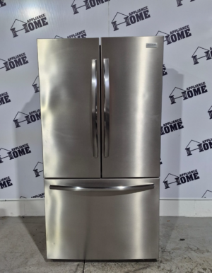 Buy 2024 Frigidaire Gallery GRFN2853AF 36 French door refrigerator (refurbished). 28.8 cu. ft., interior water/ice dispenser, ENERGY STAR, stainless. Available in GTA.