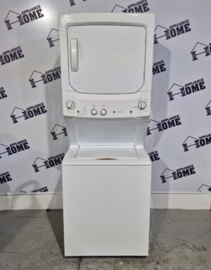 GE GUD27ESMMWW Laundry Center, Contains Agitator, White
