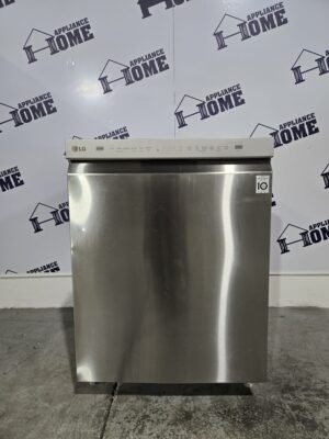LG Dishwasher LDF5545ST 24 built-in 3 racks, 15 Capacity, 9 Cycles, Hard Food Disposal, 48 dB  Smart connection, Stainless Steel color,  Used Refurbished.