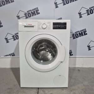 Bosch washer  24″ WGA12400UC  300 series front load, stackable, condo size, Used