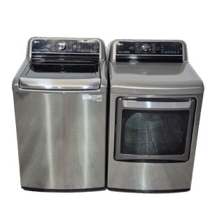 Used Washer Dryer LG WT7600HVA & DLEX7600VE 27" Refurbished