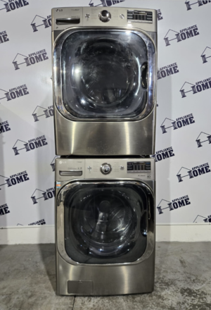 sed Washer Dryer LG WM8000HVA & DLEX8000V 29 large capacity stainless 1 year warranty
