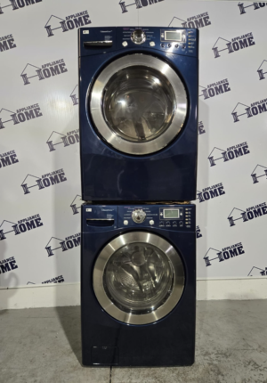 LG washer dryer Combo WM2688HNMA & DLEX8388NM 27 stackable, front load, great quality, does not include staking kit, used.