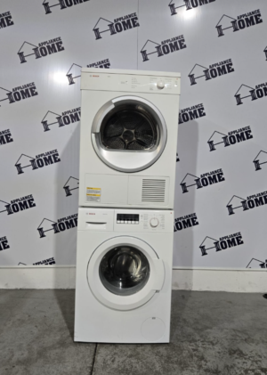 Bosch Axxis Washer & Dryer WAP24200UC & WTV76100CN 24 stackable, front load, condo size, Doesn't include stacking kit, used