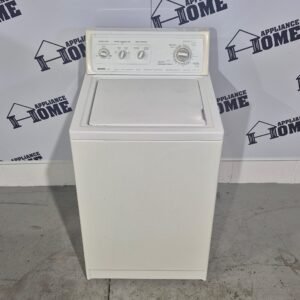 Kenmore washer 10852991 27" top load, direct drive, agitator, 4.2 cu ft, 6 Cycles, 3 Temperature, White, Used Refurbished.