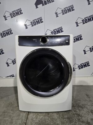 Electrolux ELFE763CAW Electric Dryer, 8 cu. ft. 11 Cycles, Steam, 5 Temperature