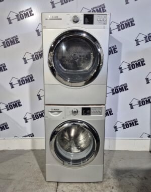 Used washer dryer Bosch 500 series WTVC5330US& WFVC540SUC 27" Refurbished