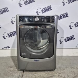 Maytag electric dryer front load stackable grey