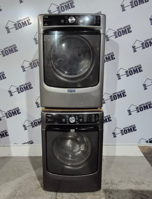 Used Washer Dryer gas Maytag MHW8100DC & MGD5100DC 27" Refurbished