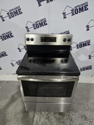 GE JCBS630SKSS  Range, 30 inch Exterior Width, Electric, 4 Burners, 5 cu. ft. Capacity, Storage Drawer, 1 Ovens, Stainless Steel colour