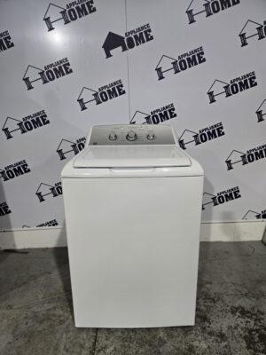 GE Washer GTW331BMRWS 27 Top Load, 4.4 cu. ft. 11 Wash Cycles, 6 Temperature, 800 RPM  White color, Used.