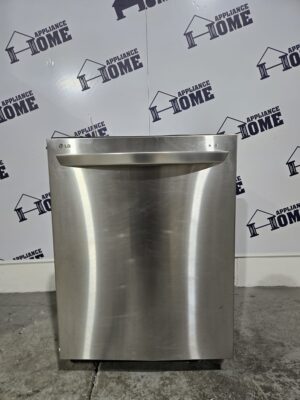LG Dishwasher LDF7561ST 24 built-in 3 racks, 45 dB, Fully Integrated, 7 Cycles, 14 Capacity Stainless Steel color, Used Refurbished.